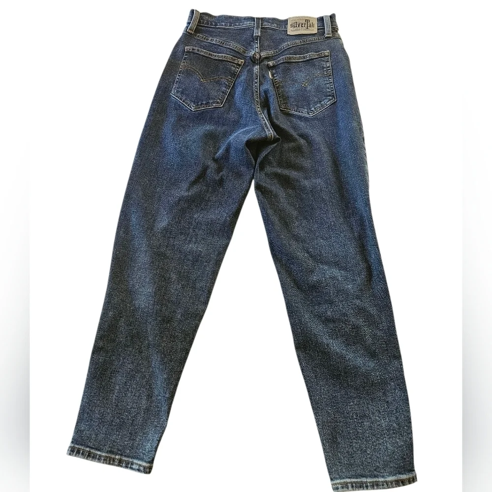 Levis SilverTab Blue Mom Jean High Rise - Picture 4 of 7